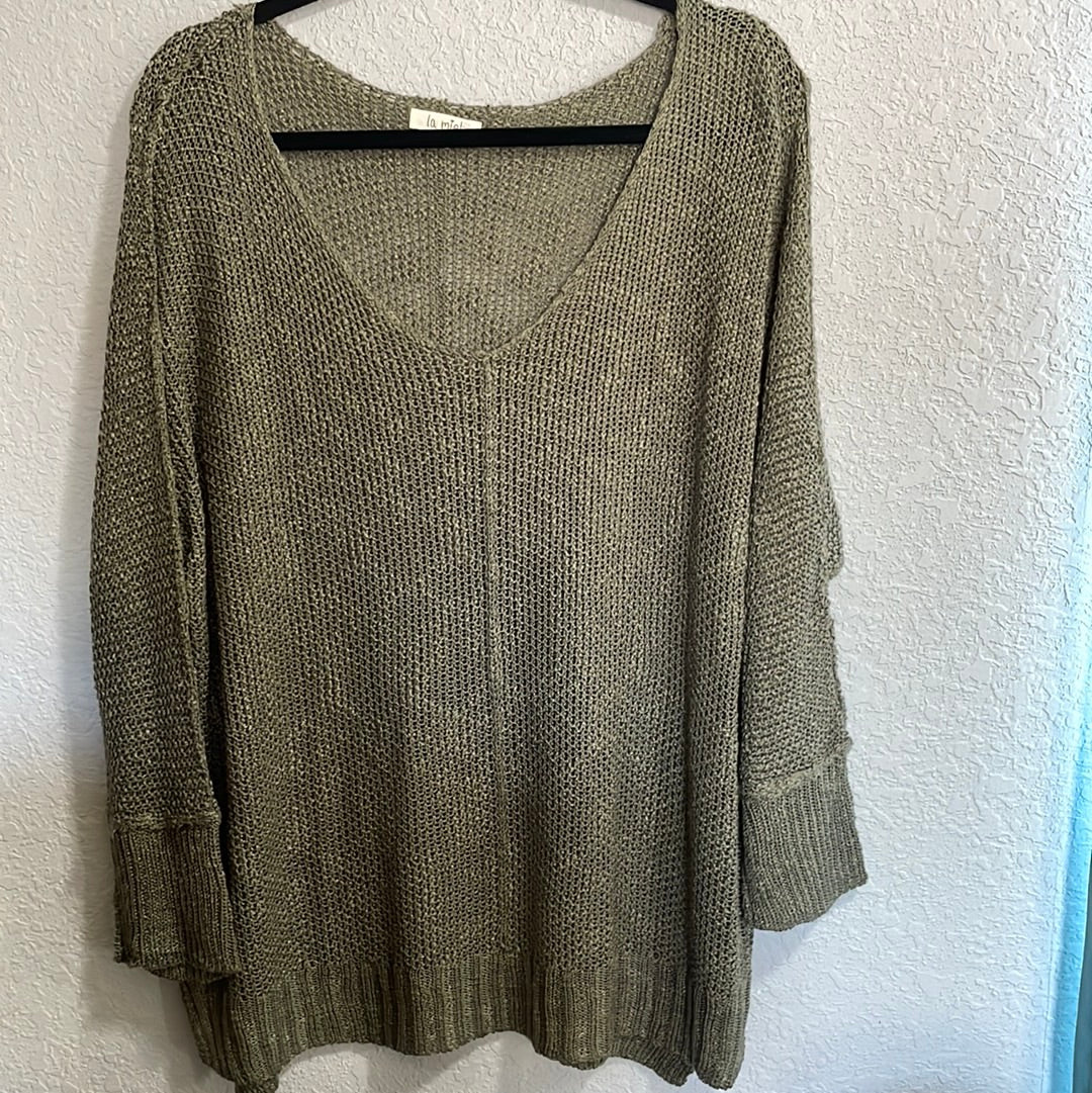 BN Olive Knit Sweater