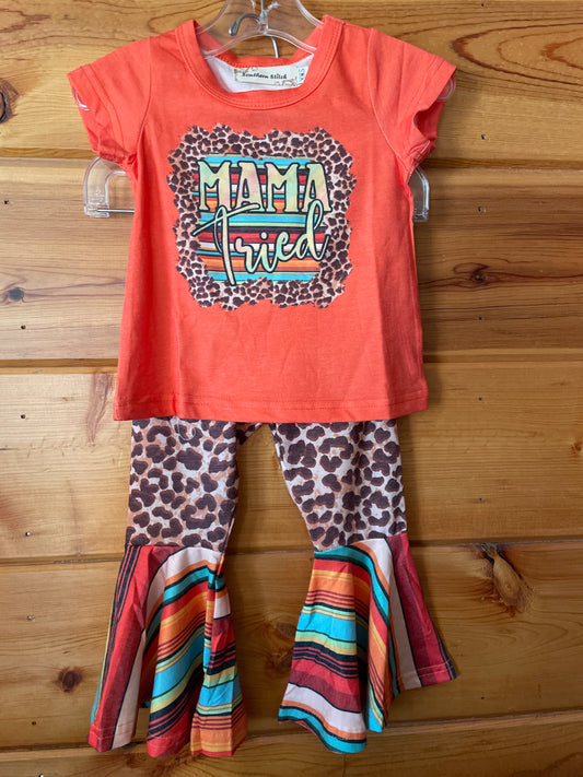 Kids- Mama Tried Orange Serape