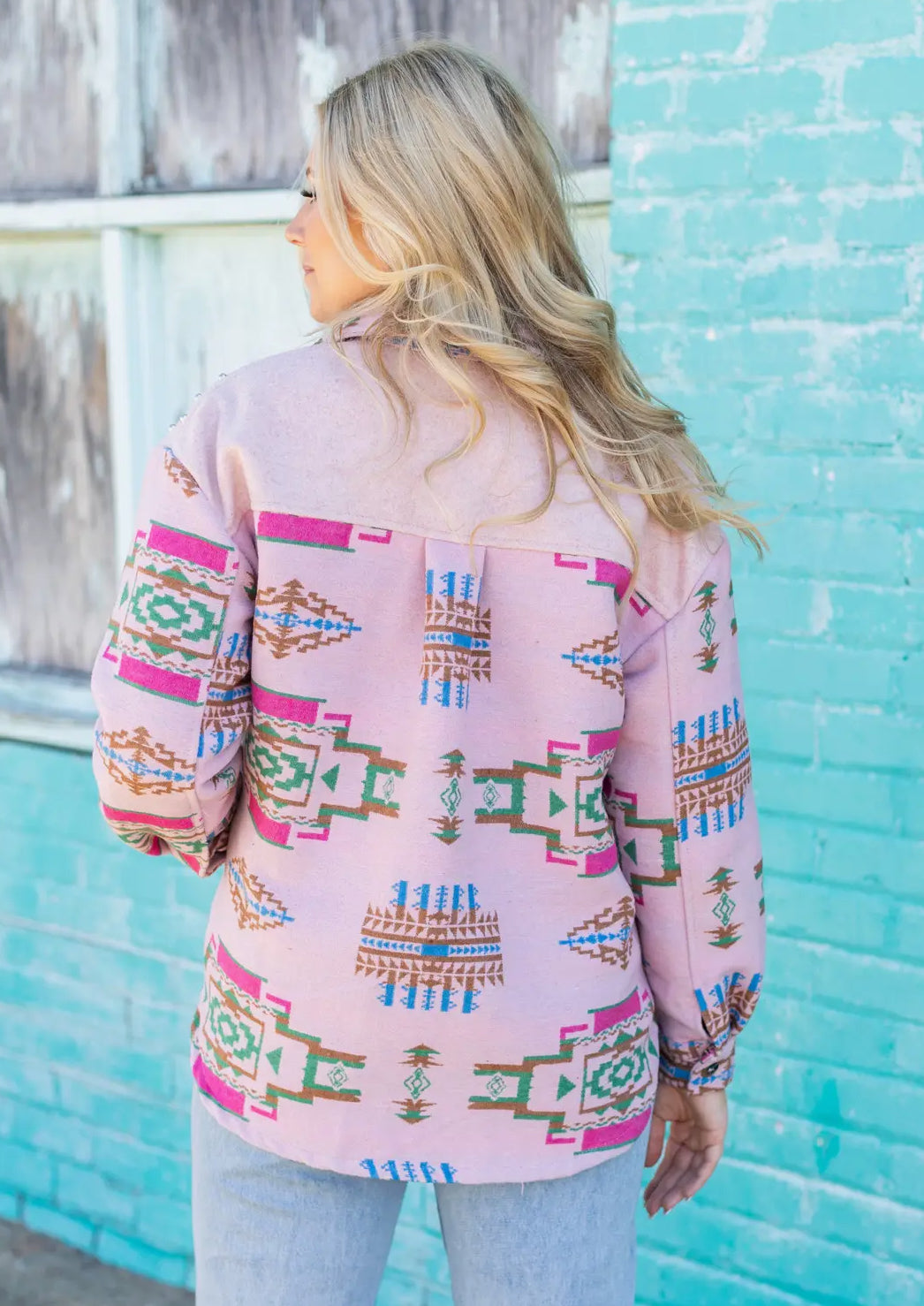 Pink Aztec Jacket