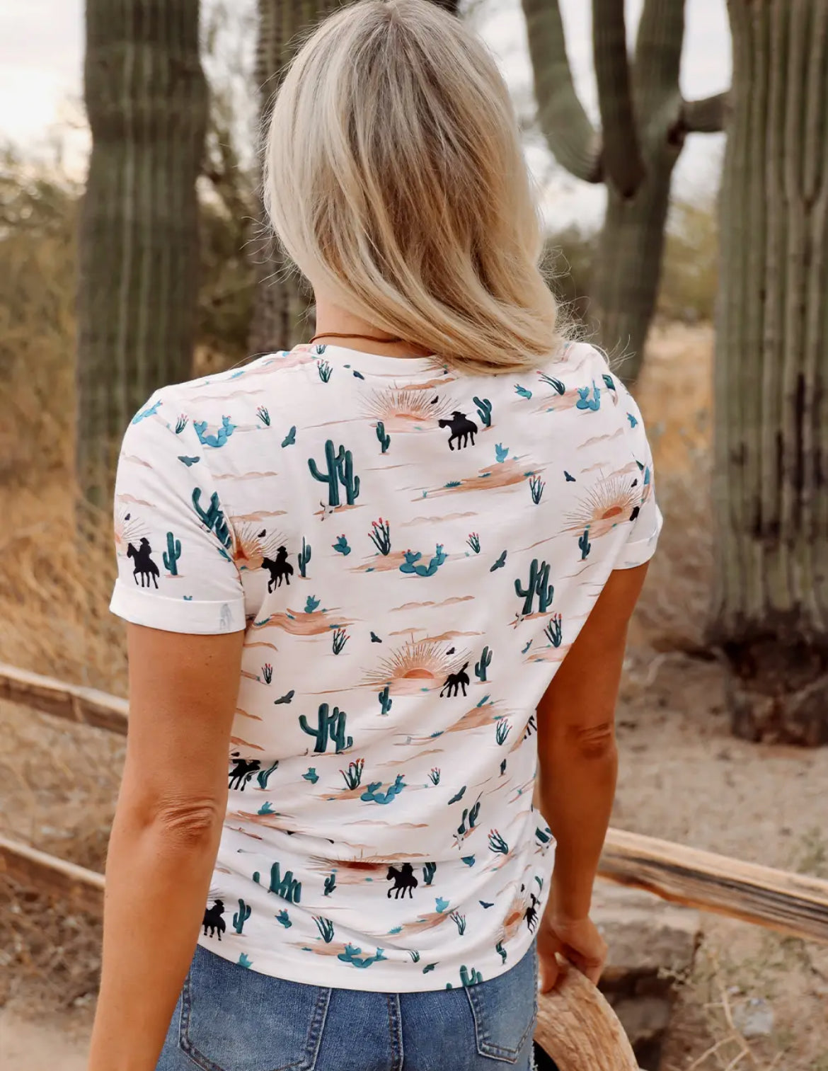Western Cactus Top