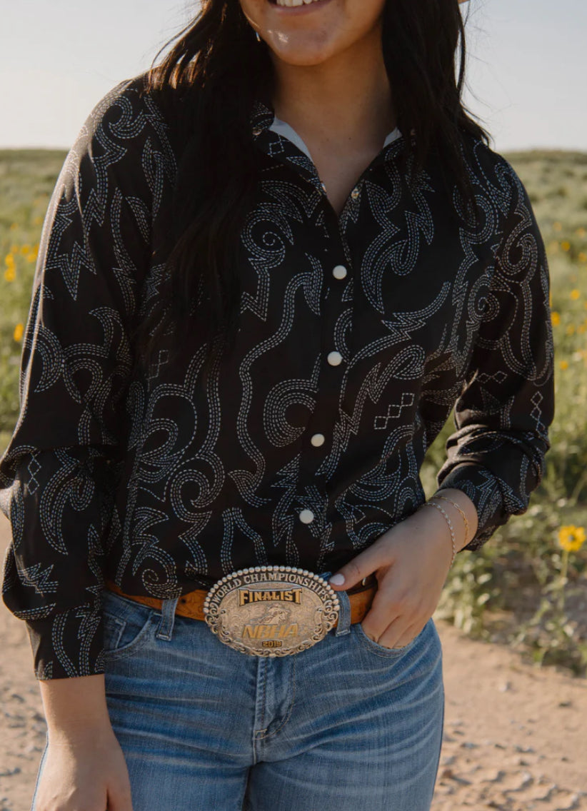 Boot Scootin Button Up
