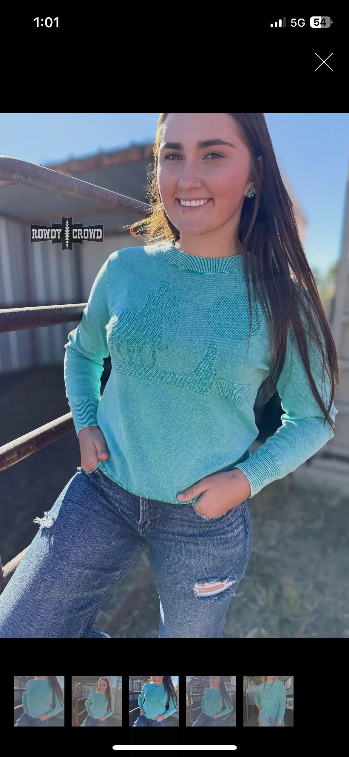 Like A Cowboy Sweater