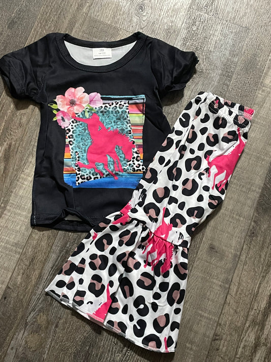 KIDS Leopard Bronc Set