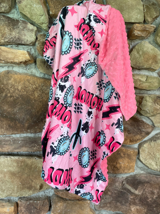 Howdy Baby Blanket