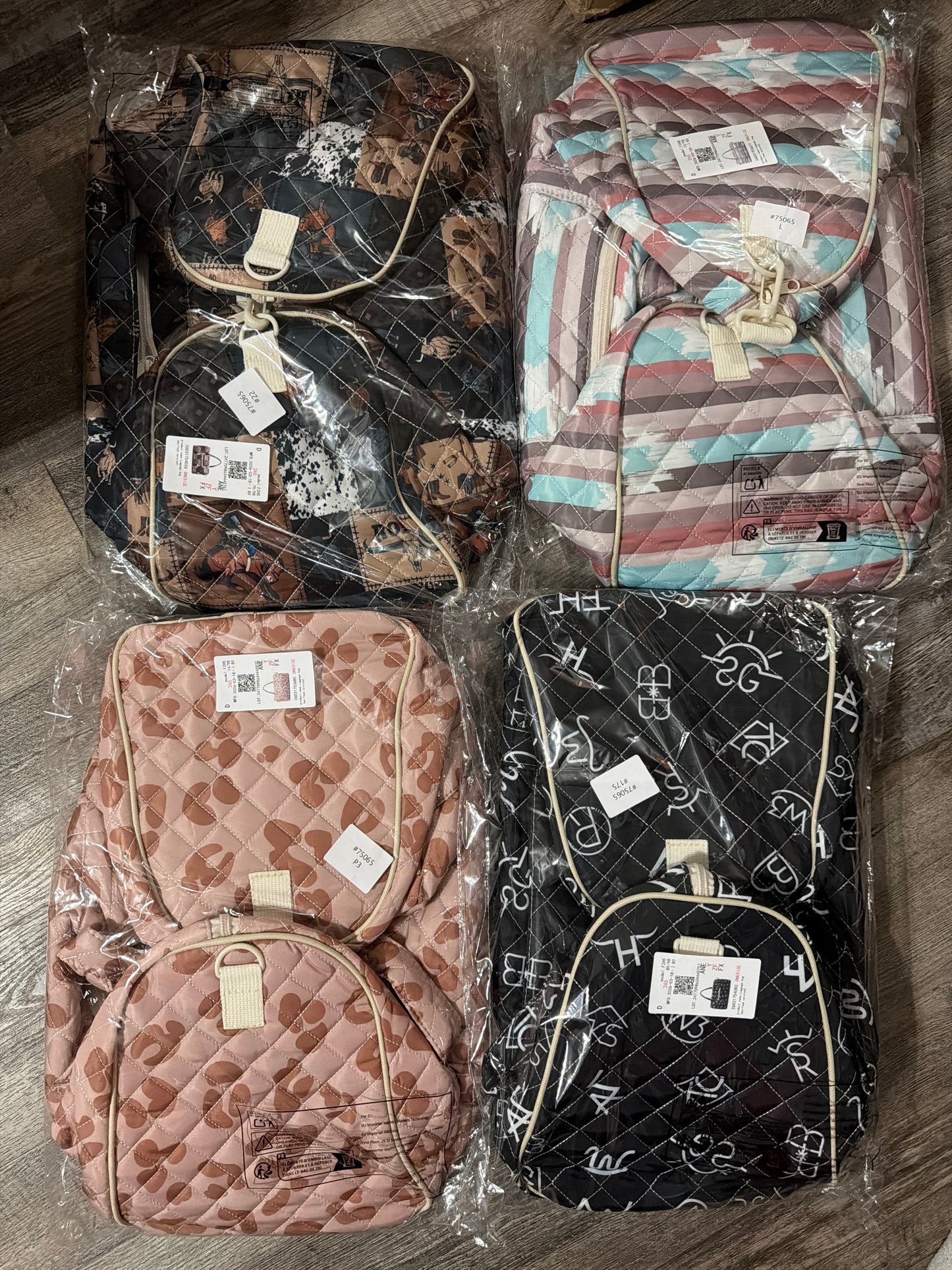 Quilted Duffle Bag