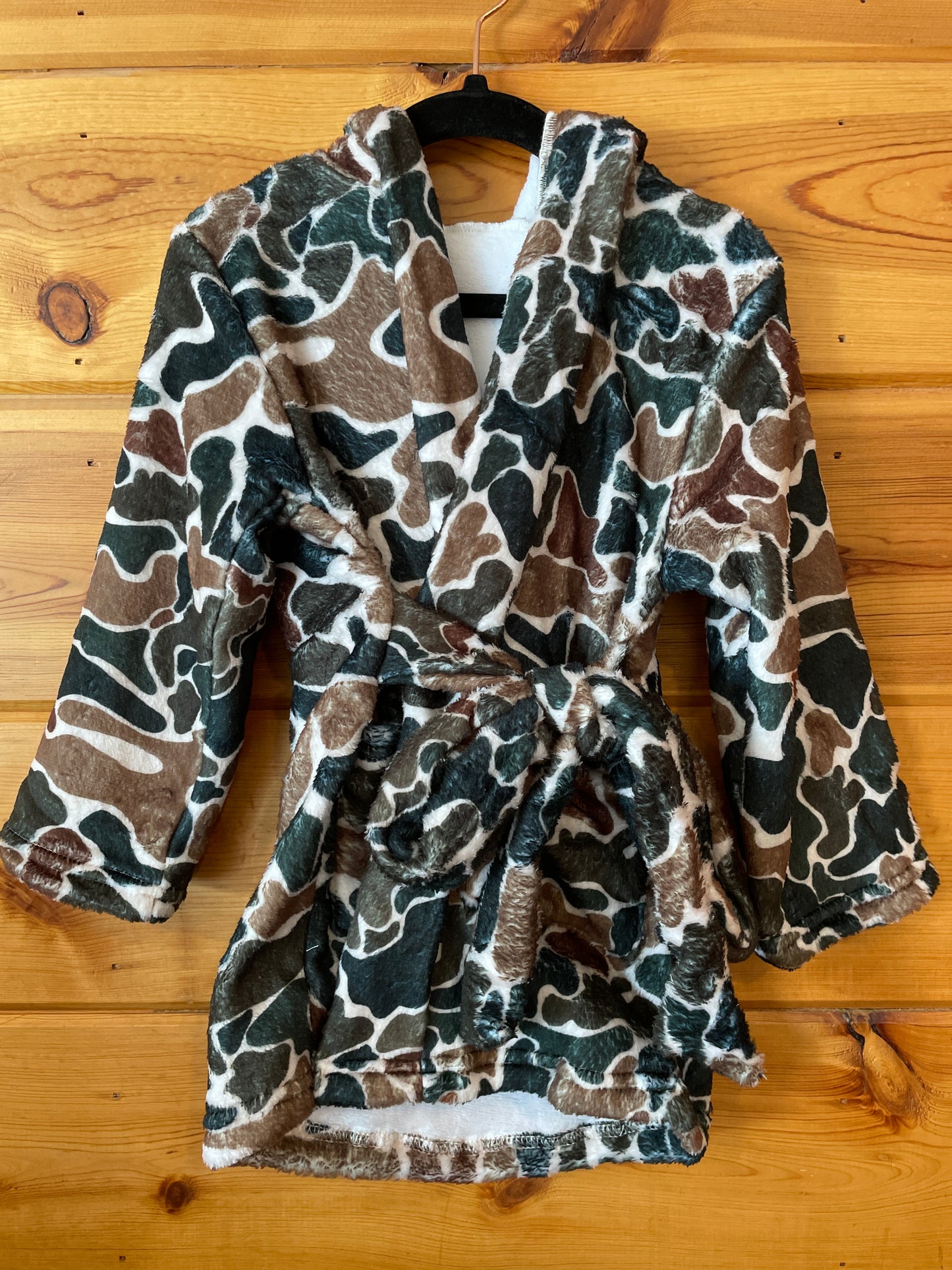 Kids- Camo Robe
