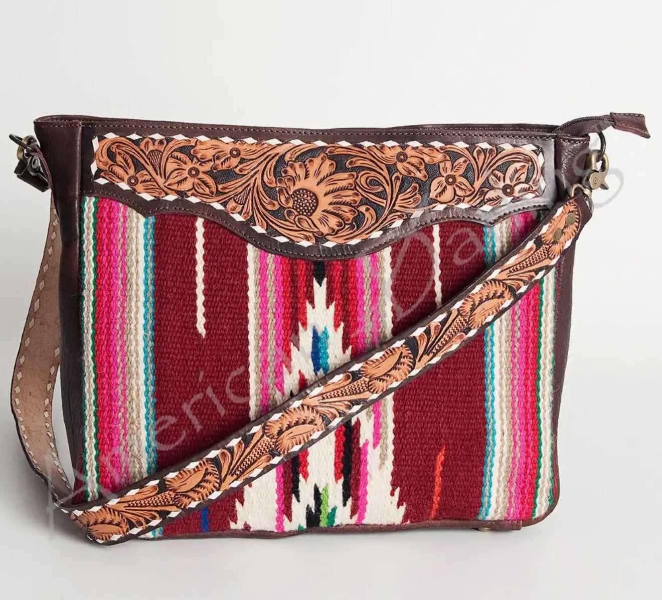 Burgundy Crossbody