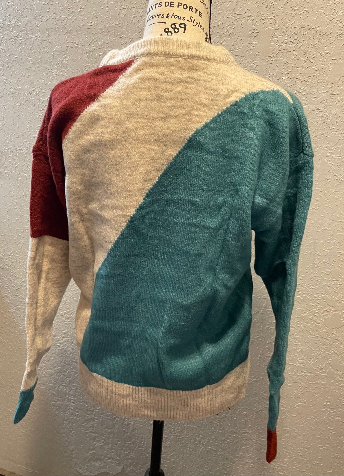 Colorblock Sweater
