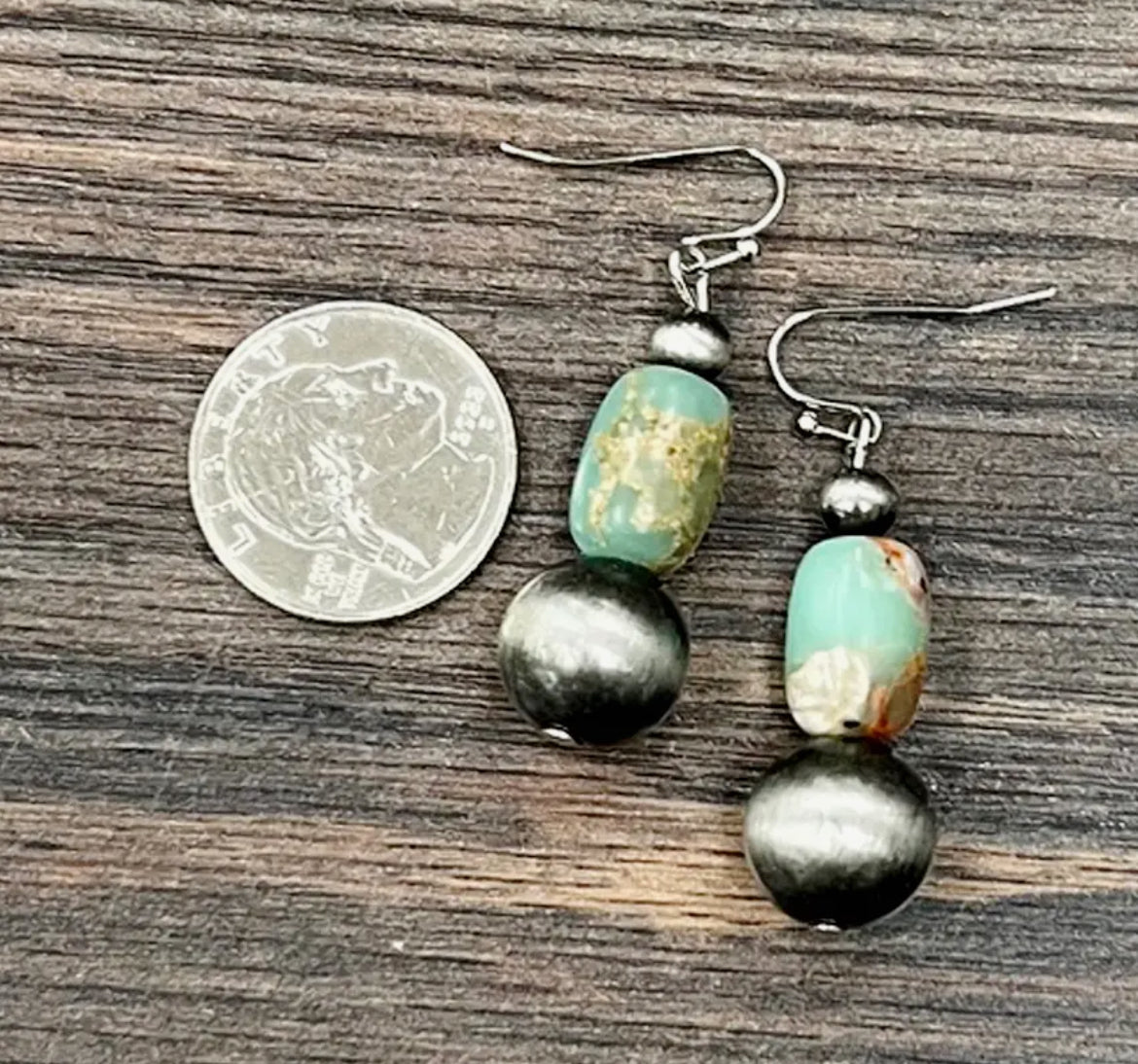 1.3” Gemstone Earrings