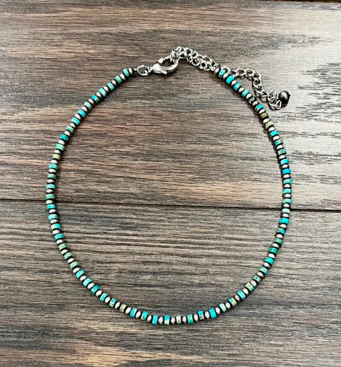 15” 4mm Gemstone Necklace