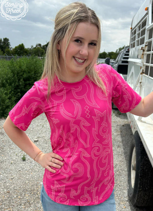 Watermelon Crawl Top