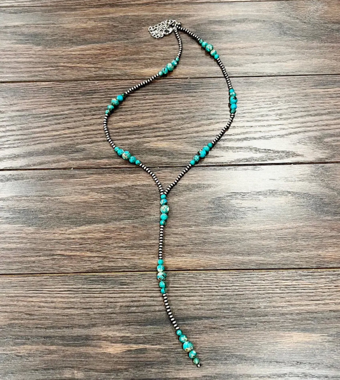 31” Gemstone Tassel Y