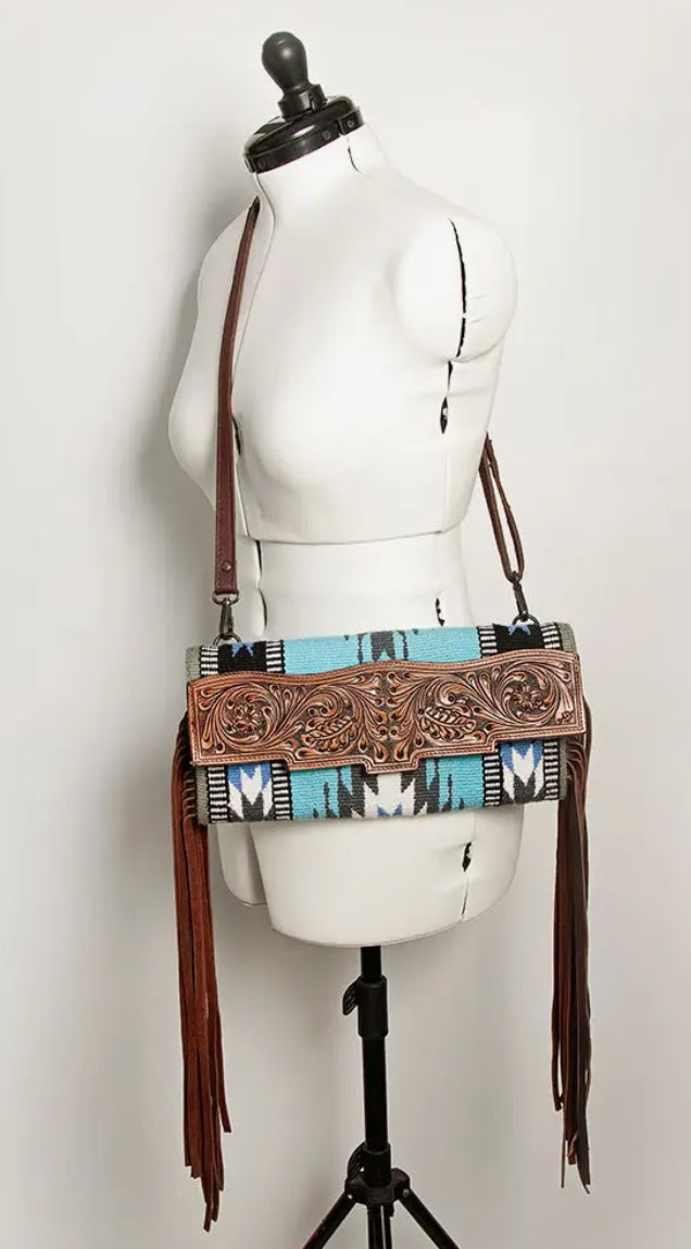 Saddle blanket Crossbody