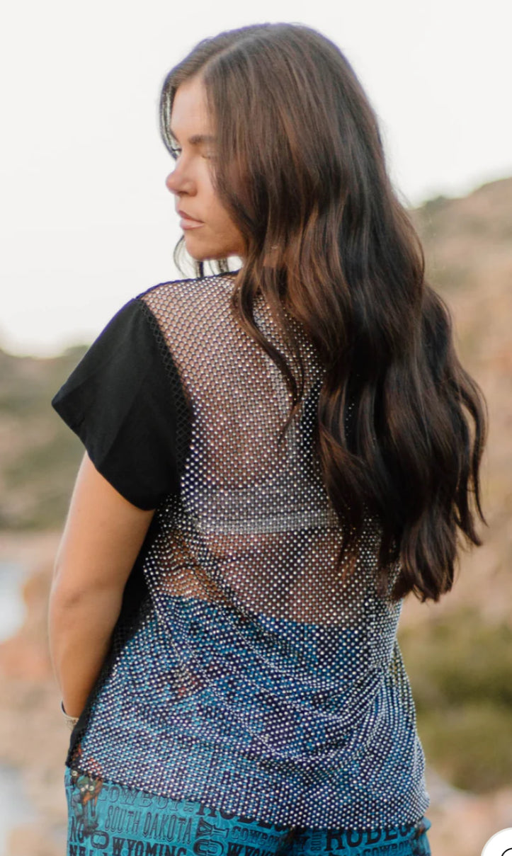 Leave A Little Sparkle Top