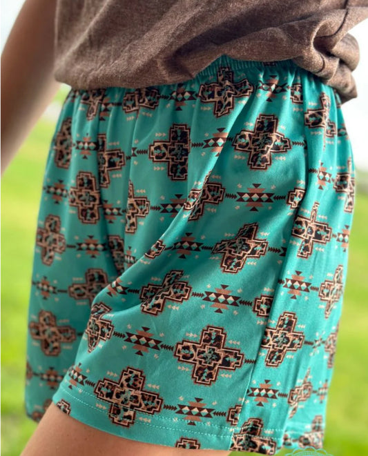 Kids- On The Border Shorts