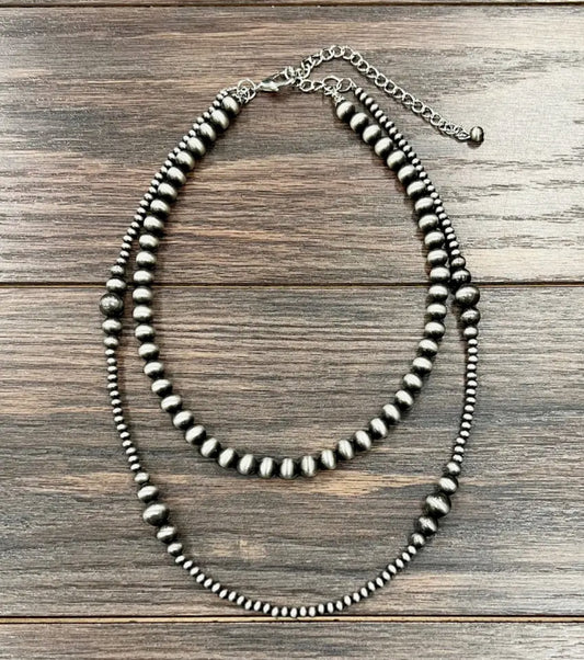 22” 8mm Bead Necklace
