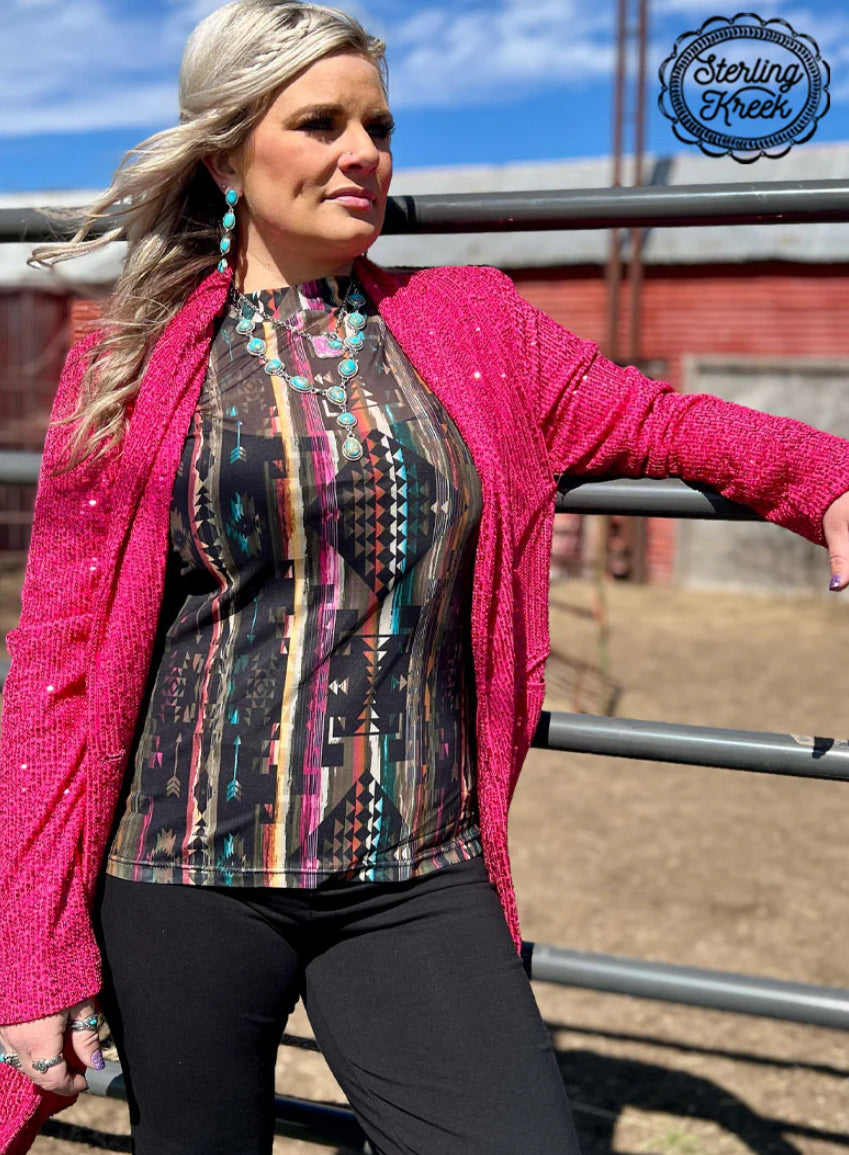 Blinging Blazer Pink
