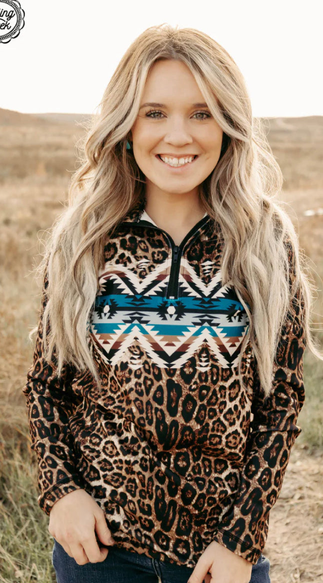 Lady In Leopard
