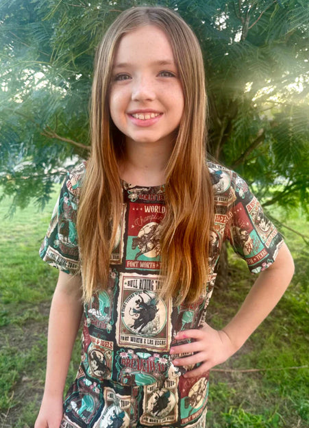 Kids- Vintage Rodeo Top