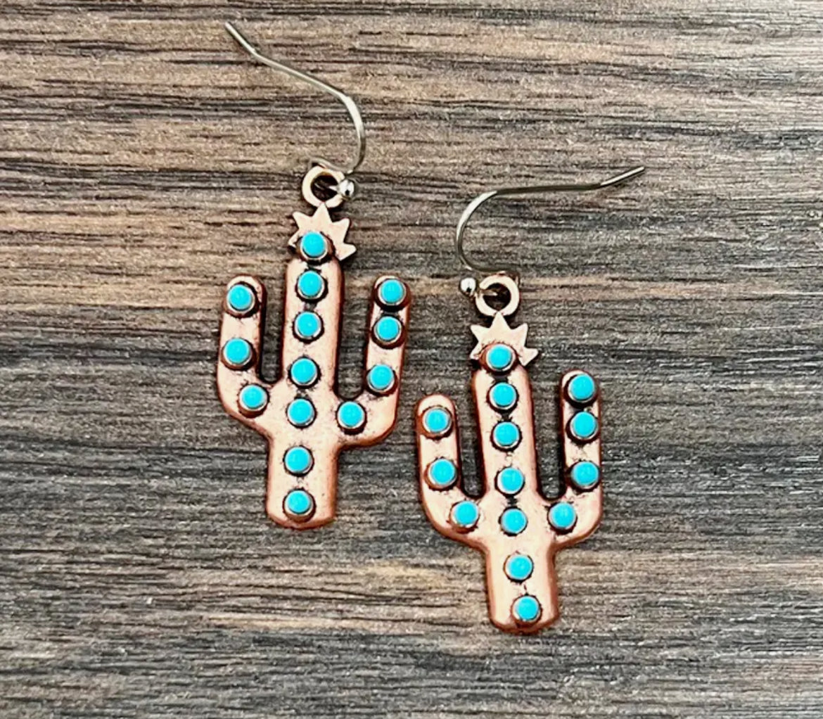 Cactus Earrings
