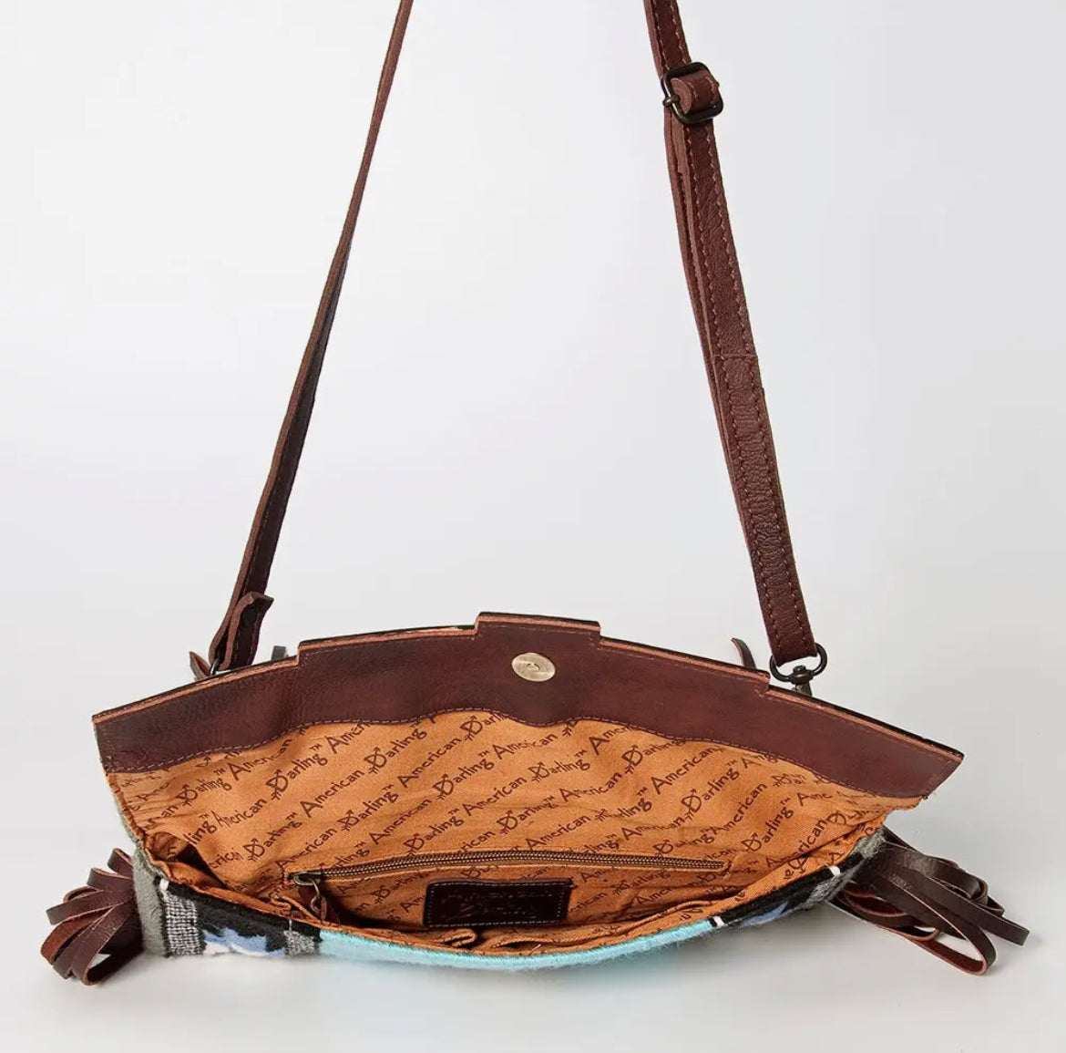 Saddle blanket Crossbody