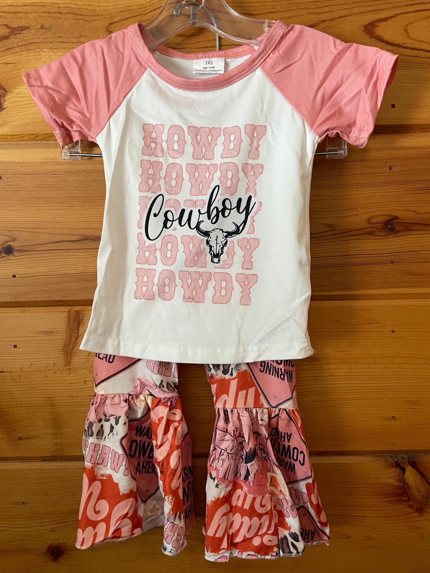 Kids- Howdy Cowboy Pink