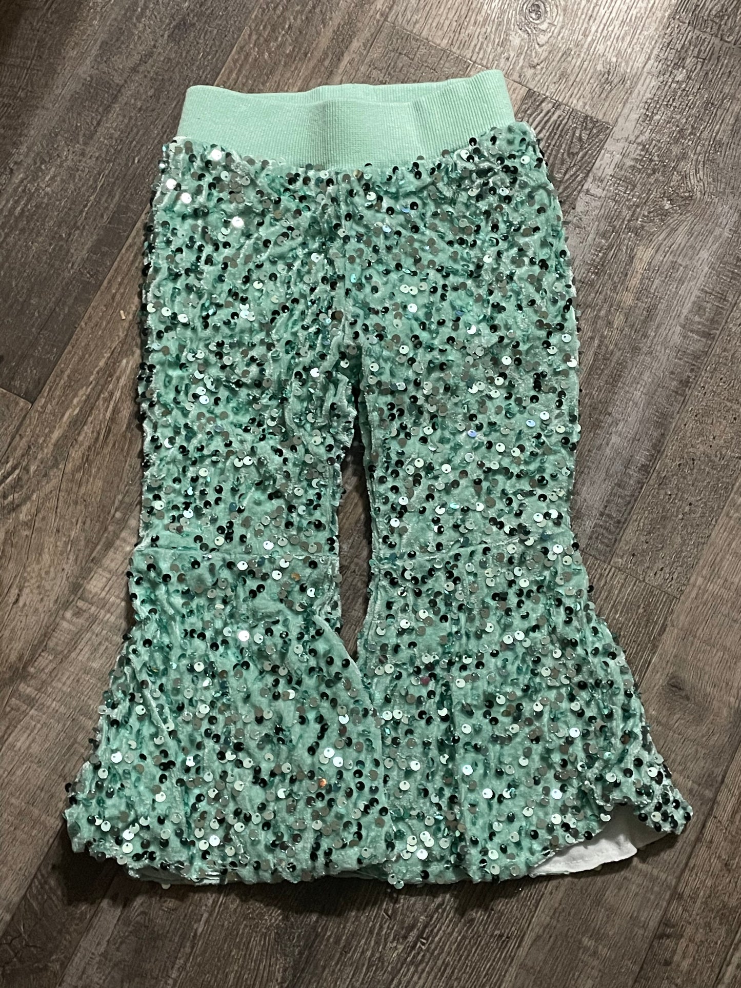 Kids- Mint Sequin Bells