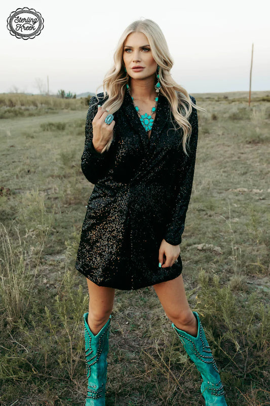 Blingin Blazer Black